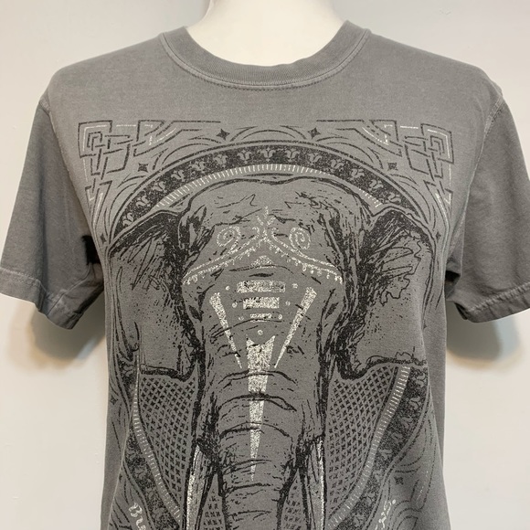 Phuket Thailand Vintage T-Shirt - Elephant Graphic Tee Retro Travel Souvenir Soft Cotton T-Shirt - View #2